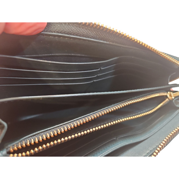 COACH Gallery Tote In Signature Canvas Top Zip 79609 with Wallet - Picture 10 of 16